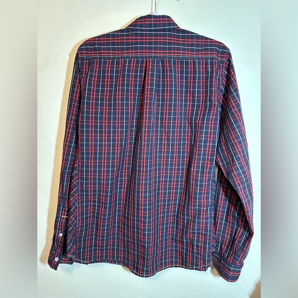 Descendant of Thieves Shirt Men's XL Red Blue Plaid‎ Limited Edition Button Down - Picture 5 of 5